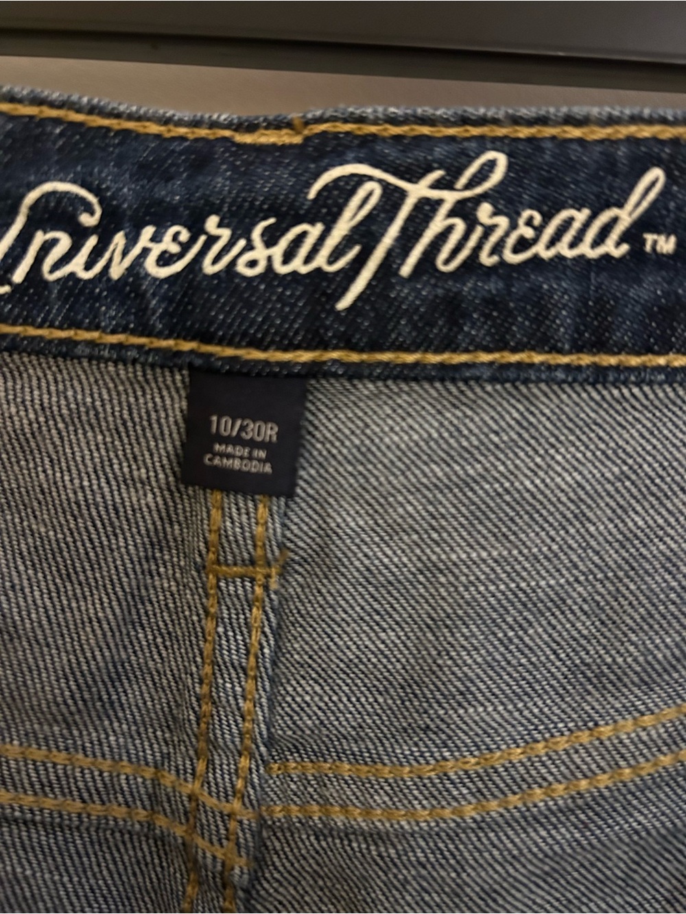 Universal Thread women's Dark Blue Denim shorts